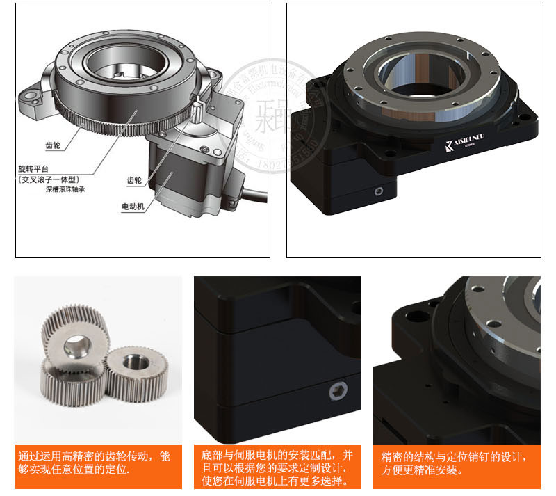 中空旋转平台减速器